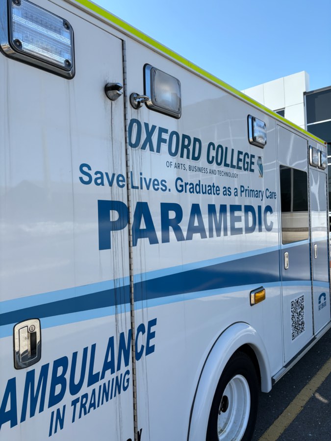 PCP ambulance in training
